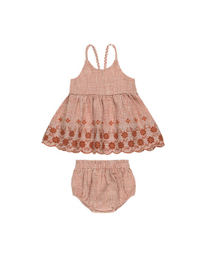 Rylee & Cru - Zenni Set || Poppy Gingham