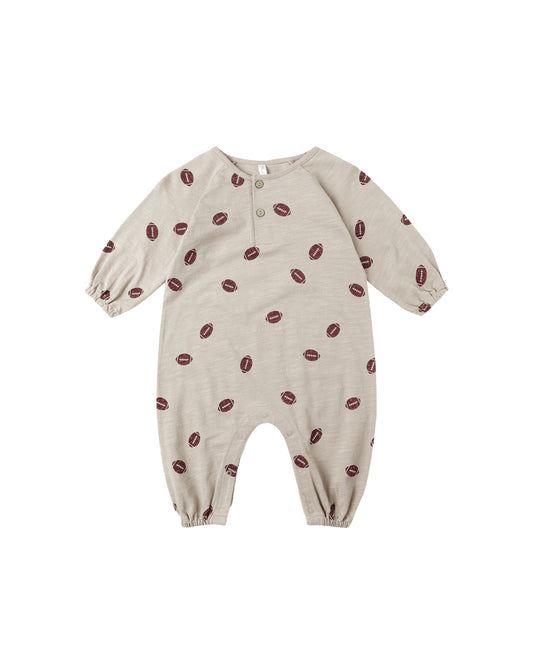 Rylee & Cru - Football Henley Jumpsuit