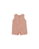 Rylee & Cru - Maverick Romper || Poppy Gingham