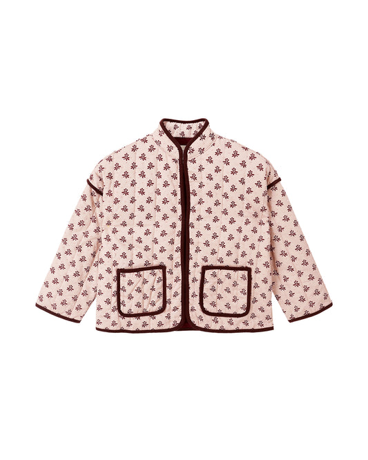 Rylee & Cru - Blush Fleur Quilted Jacket
