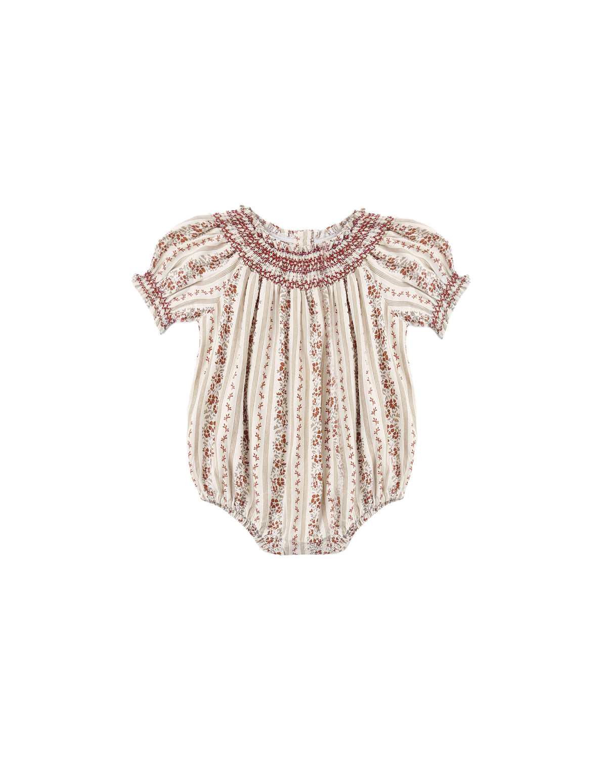 Floral Stripe Ada Romper