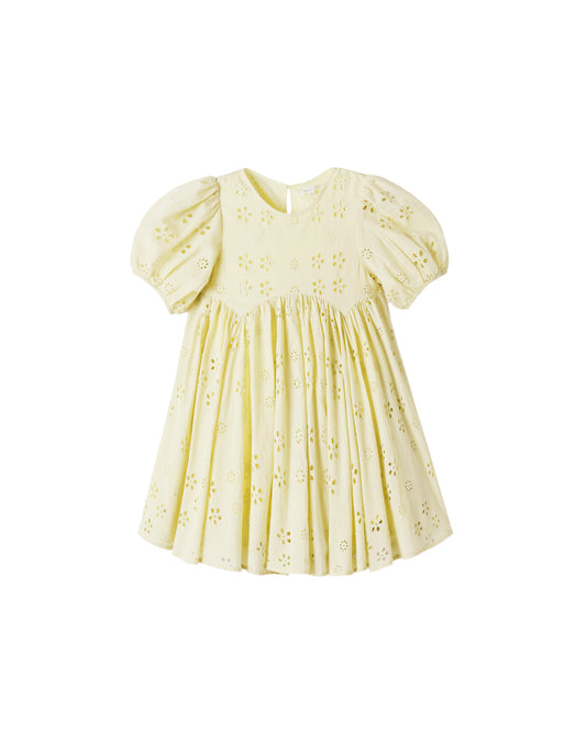 Citron Rose dress by Rylee & Cru featuring a floral pattern and lightweight fabric, perfect for spring outings.