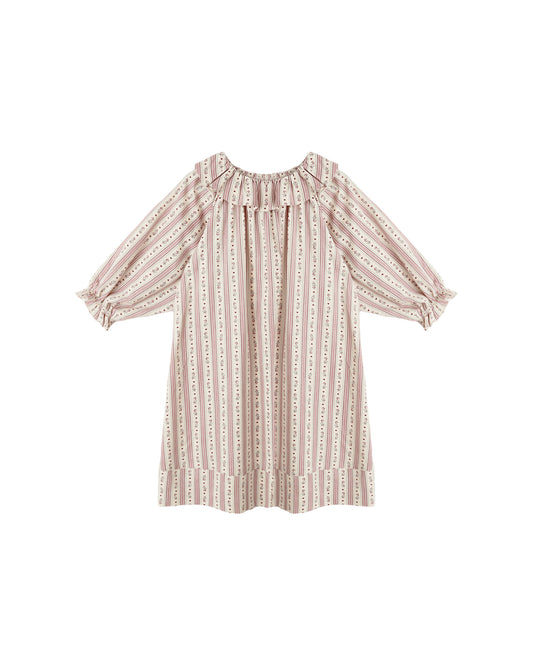 Candy Cane Stripe Girl's Nightgown
