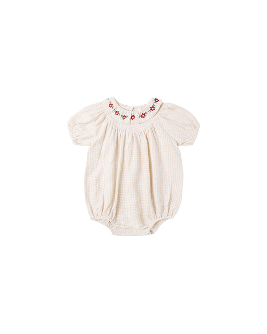 Petal Gingham Lula Romper