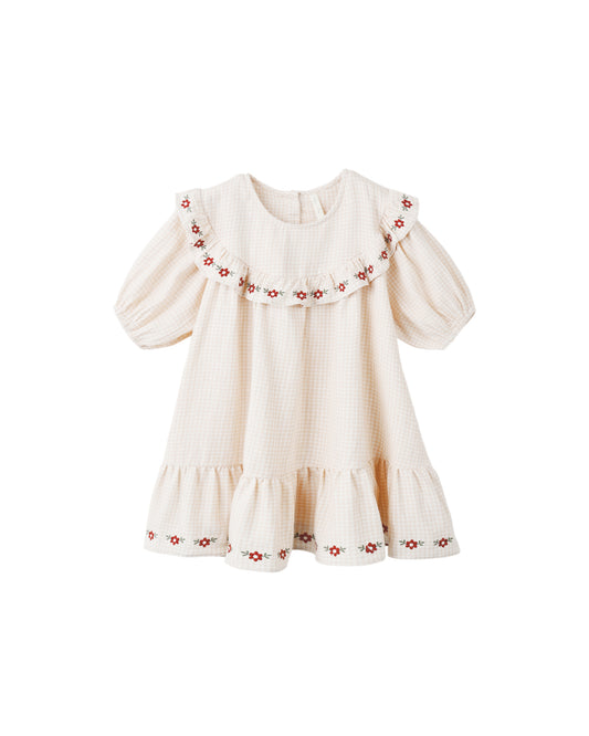 Petal Gingham Cordelia Dress