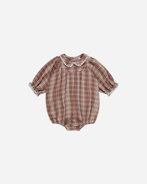 Rylee & Cru - Heidi Romper || Autumn Plaid