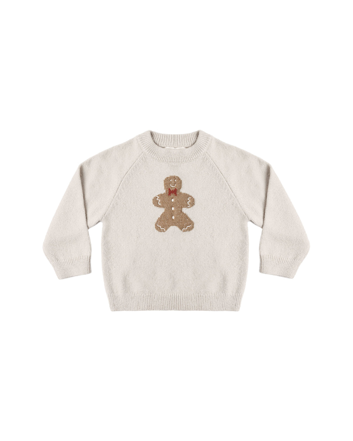 Gingerbread Man Relaxed Raglan Sweater