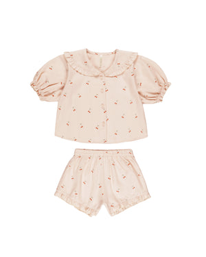 Rylee & Cru - Delilah Pajama Set || Cherries