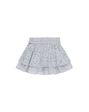 Rylee & Cru - Rose Mini Skirt || Light Blue