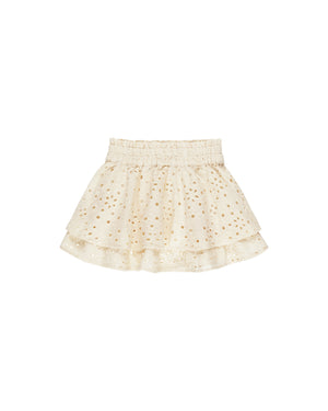 Rylee & Cru - Rose Mini Skirt || Natural