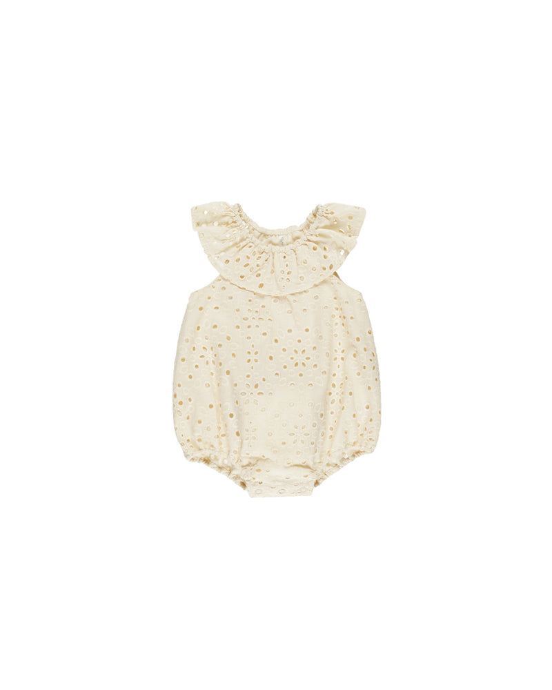 Rylee & Cru - Myla Romper || Natural