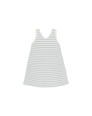 Rylee & Cru - Crochet Tank Mini Dress || Blue Stripe