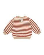 Rylee & Cru - Oversized Crew || Poppy Stripe