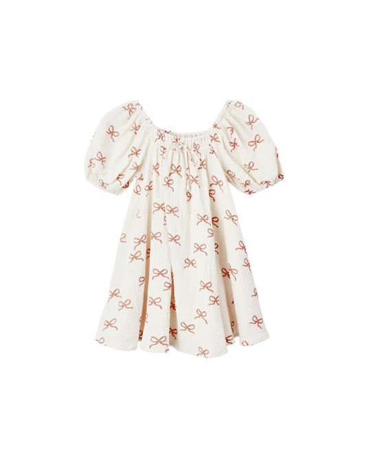Ruby Bows Sabrina Mini Dress