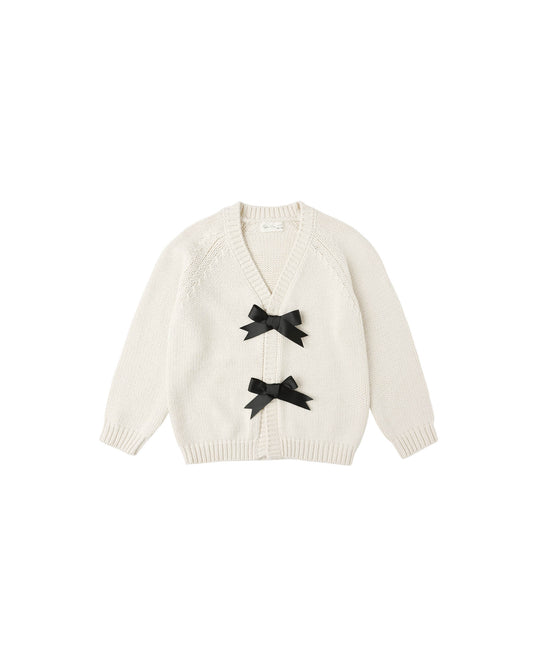 Natural Bow Cardigan