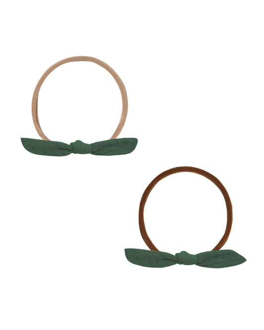 Green Little Knot Headband
