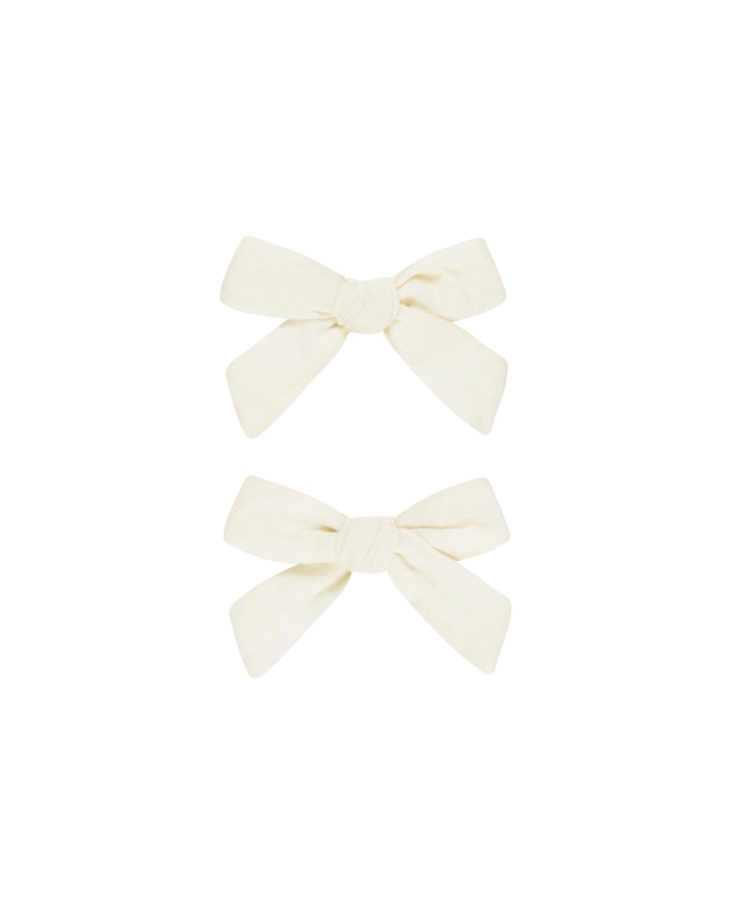 Ivory Bows Set of 2