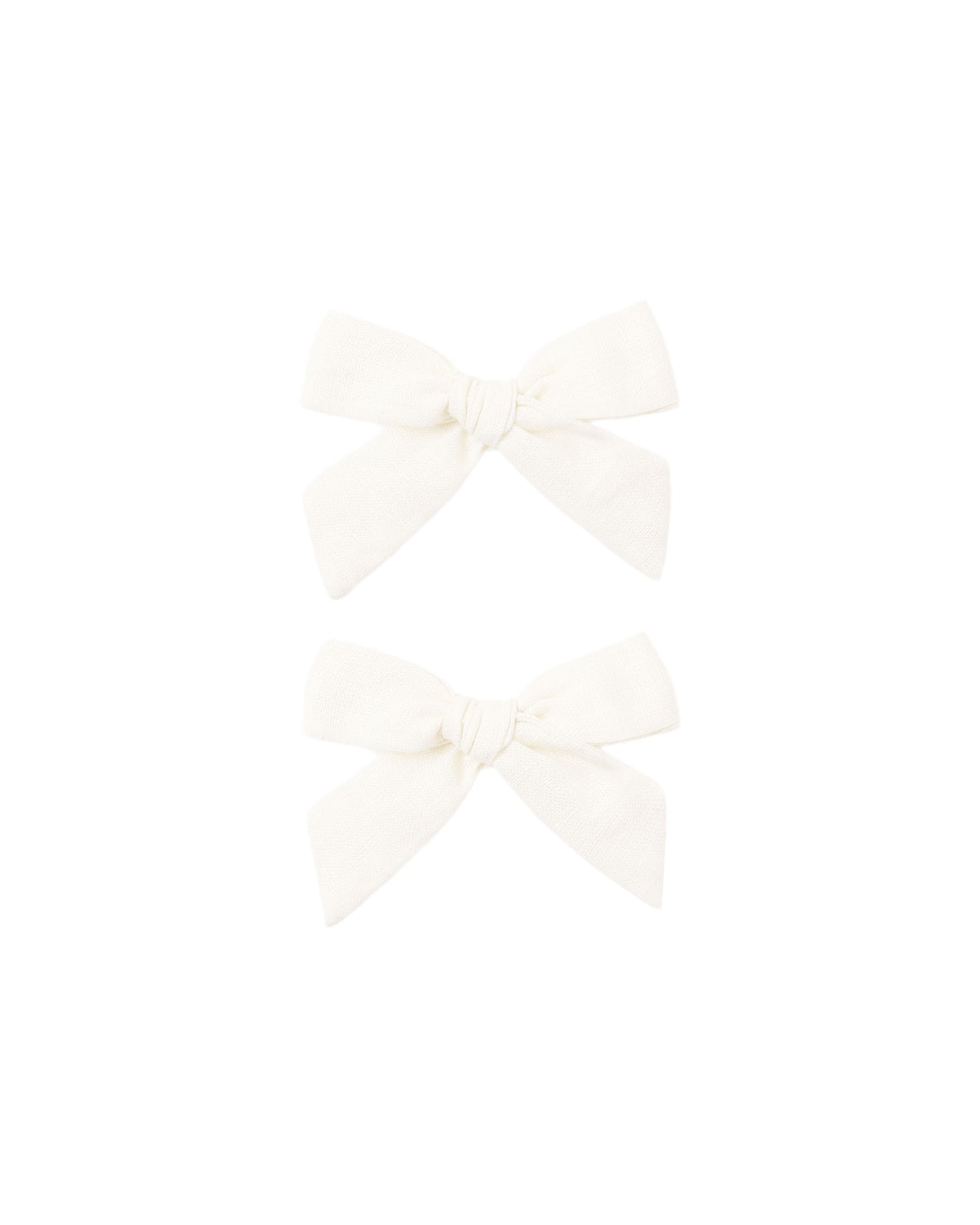 Ivory Bows Set of 2