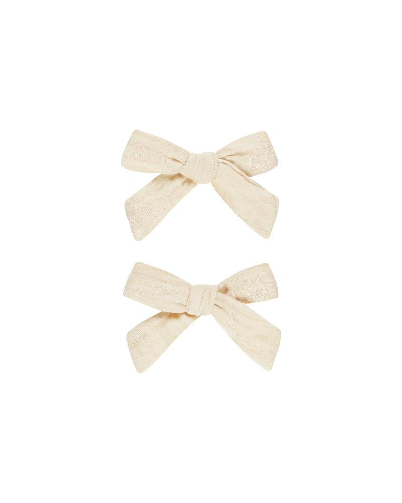 Rylee & Cru - Bows, Set of 2 || Natural