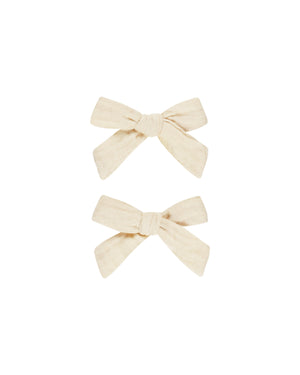 Rylee & Cru - Bows, Set of 2 || Natural