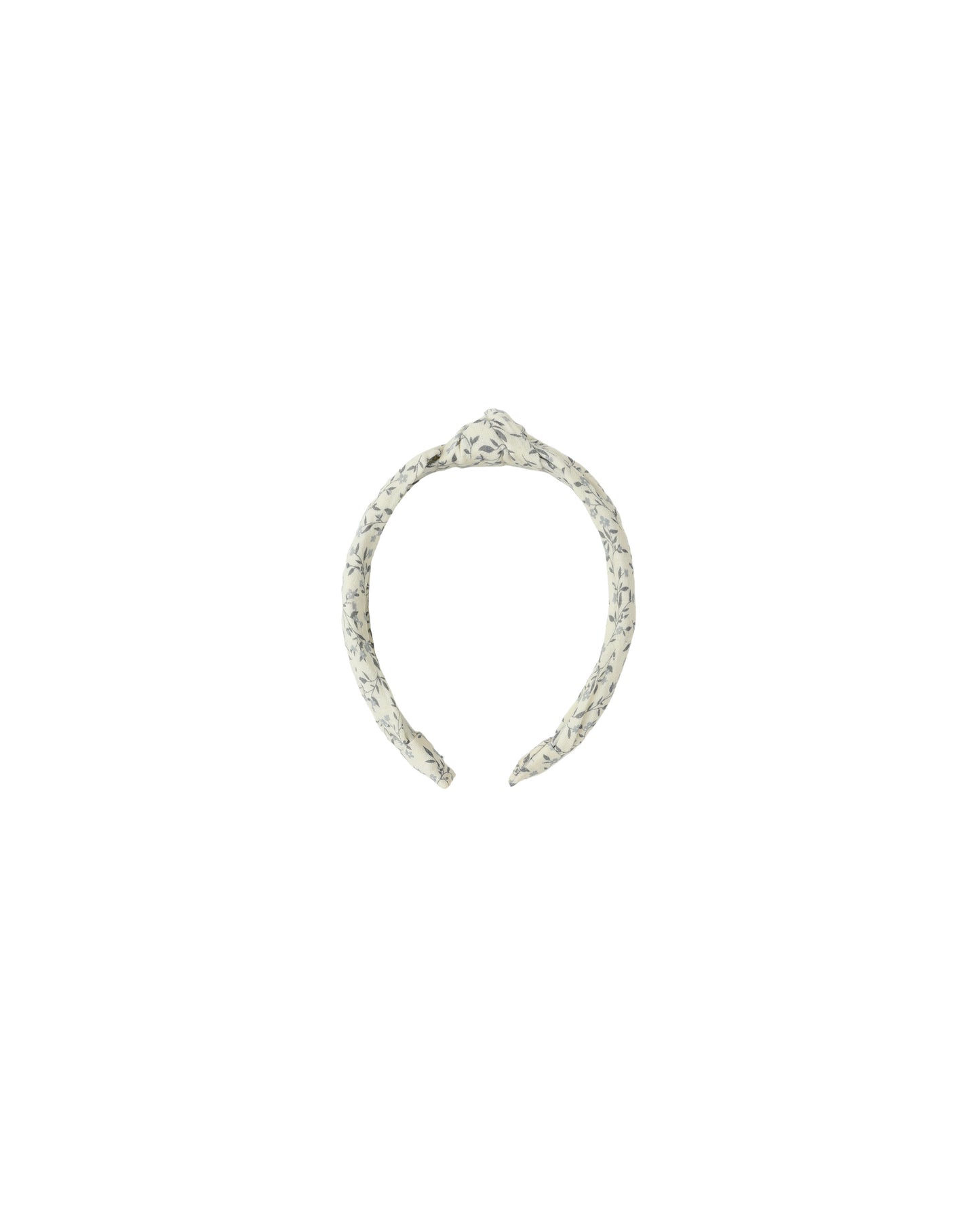 Blue Vines Knotted Headband