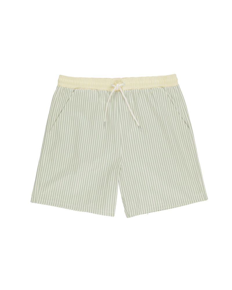 Rylee & Cru - Men's Boardshort || Sage Stripe