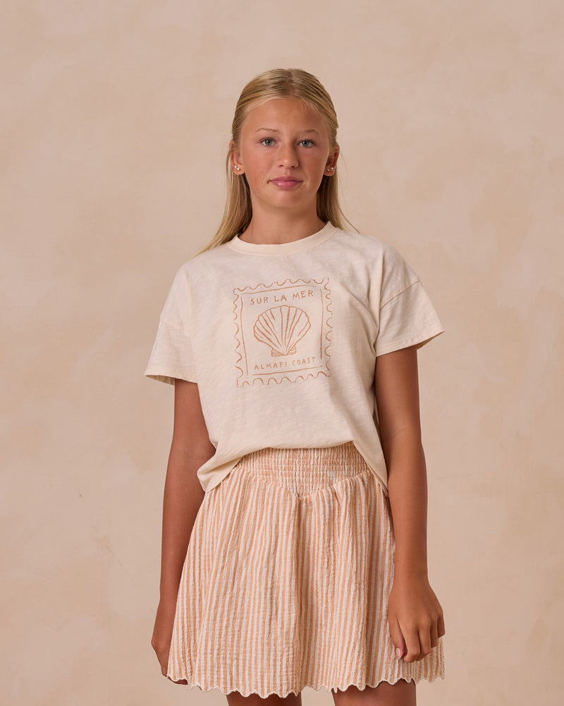 Rylee & Cru - Teen Seashell Boxy Tee