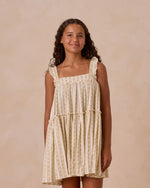 Rylee & Cru - Teen Palm Stripe Cicily Dress