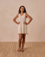 Rylee & Cru - Teen Crochet Tank Mini Dress || Natural