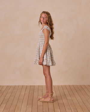 Rylee & Cru - Teen Garden Grid Kalina Dress