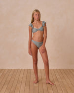 Rylee & Cru - Teen Eucalyptus Ruffle Bandea Bikini Set