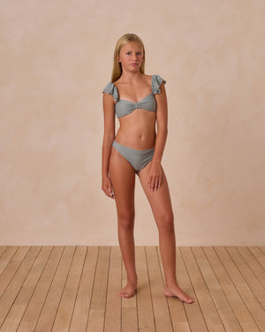 Rylee & Cru - Teen Eucalyptus Ruffle Bandea Bikini Set