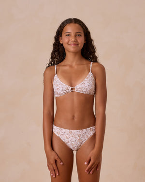 Rylee & Cru - Teen Pink Gardenia Alessia Bikini Set