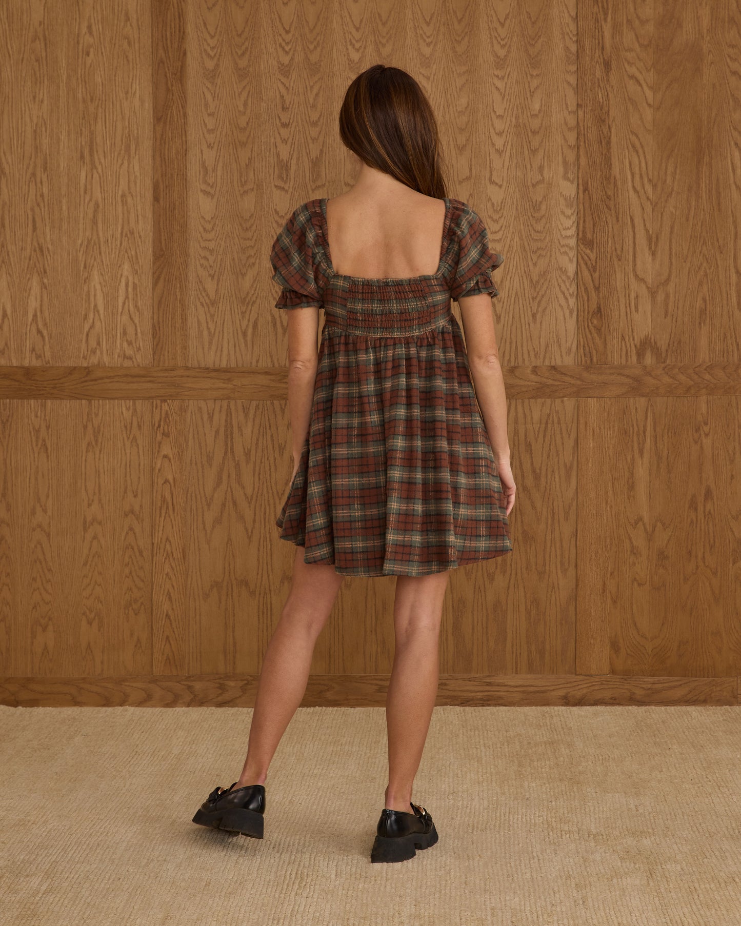 Women's Holiday Plaid Naomi Dress