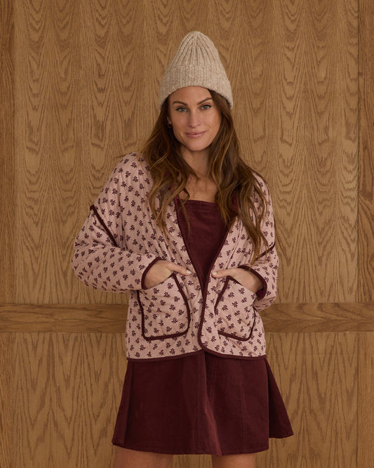 Rylee & Cru - Women's Blush Fleur Quilted Jacket