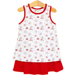 Jellybean - Fireworks and Freedom Bow Back Skort Set