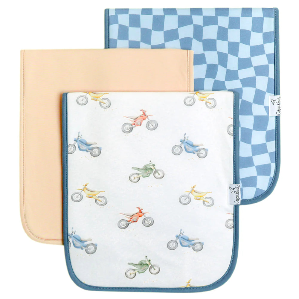 Copper Pearl - Ryder Premium Burp Cloths