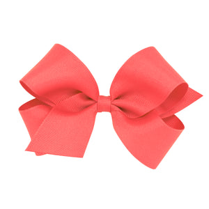 wee ones -  Classic Grosgrain Girls Hair Bow (Plain Wrap)