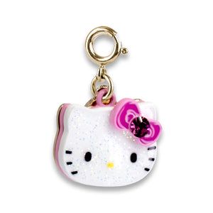 Charm It! - Gold Glitter Hello Kitty Charm