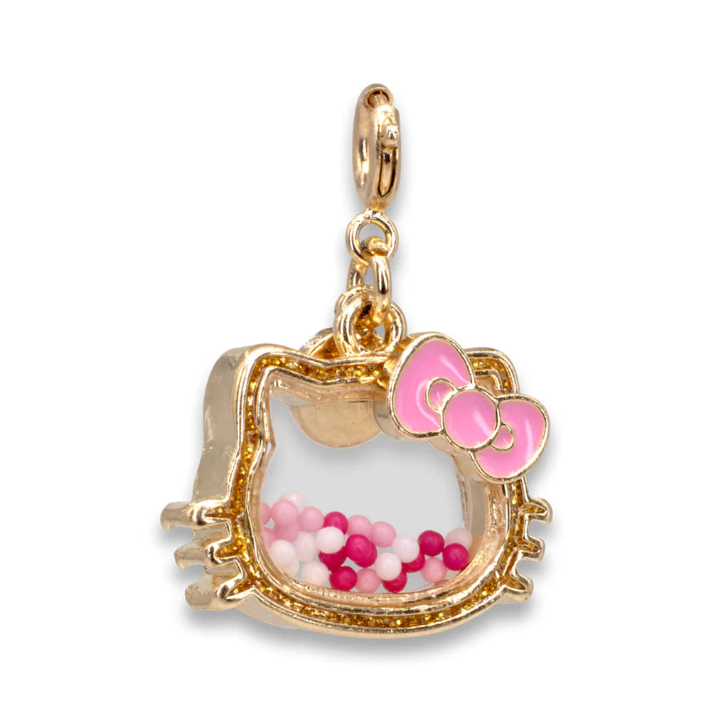 Charm It! - Gold Hello Kitty Shaker Charm