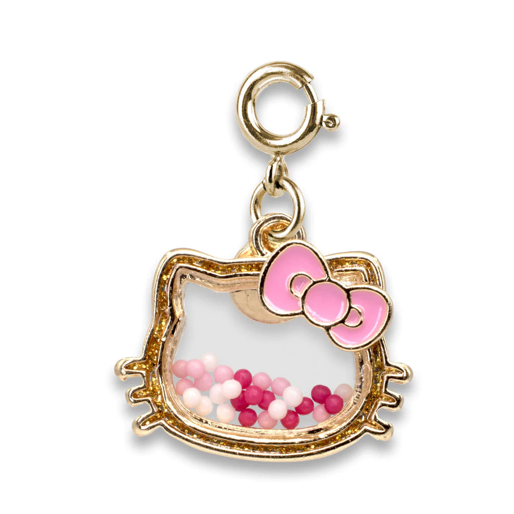Charm It! - Gold Hello Kitty Shaker Charm