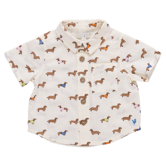 Dachshunds In Sweaters Boys Jack Shirt