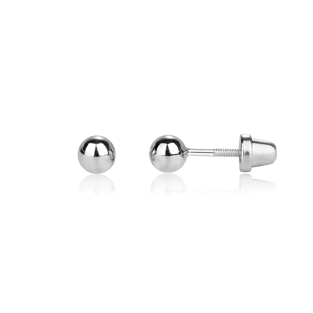 Cherished Moments - Sterling Silver Ball Stud Earring