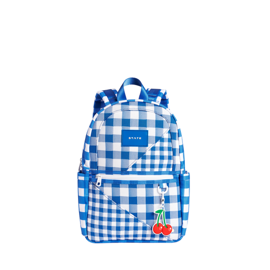 State Bags - Kane Mini Backpack Gingham