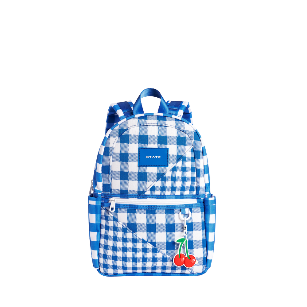 State Bags - Kane Mini Backpack Gingham