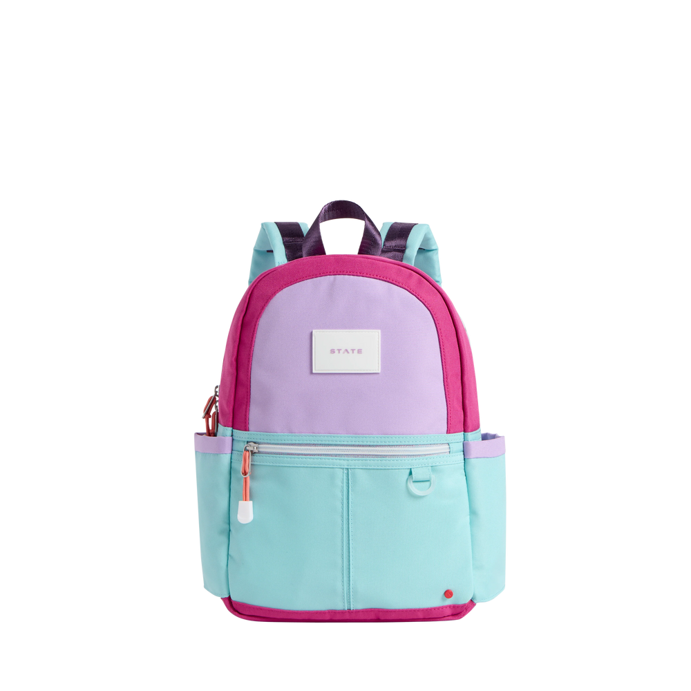 State Bags - Kane Mini Backpack Magenta & Mint