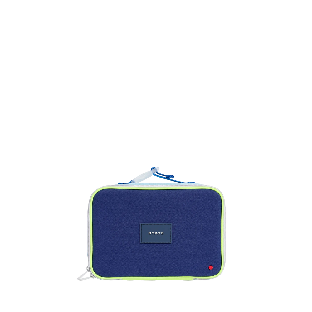 State Bag - Rodgers Lunch Box Navy & Neon