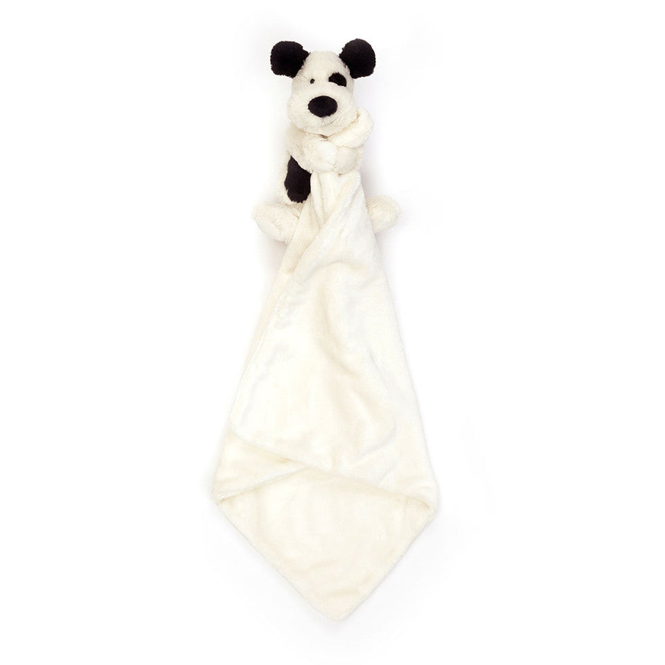 Bashful Rufferty Black & Cream Puppy Soother