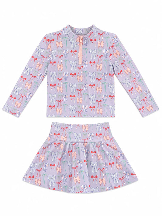 Lavender Bow Sarah Set