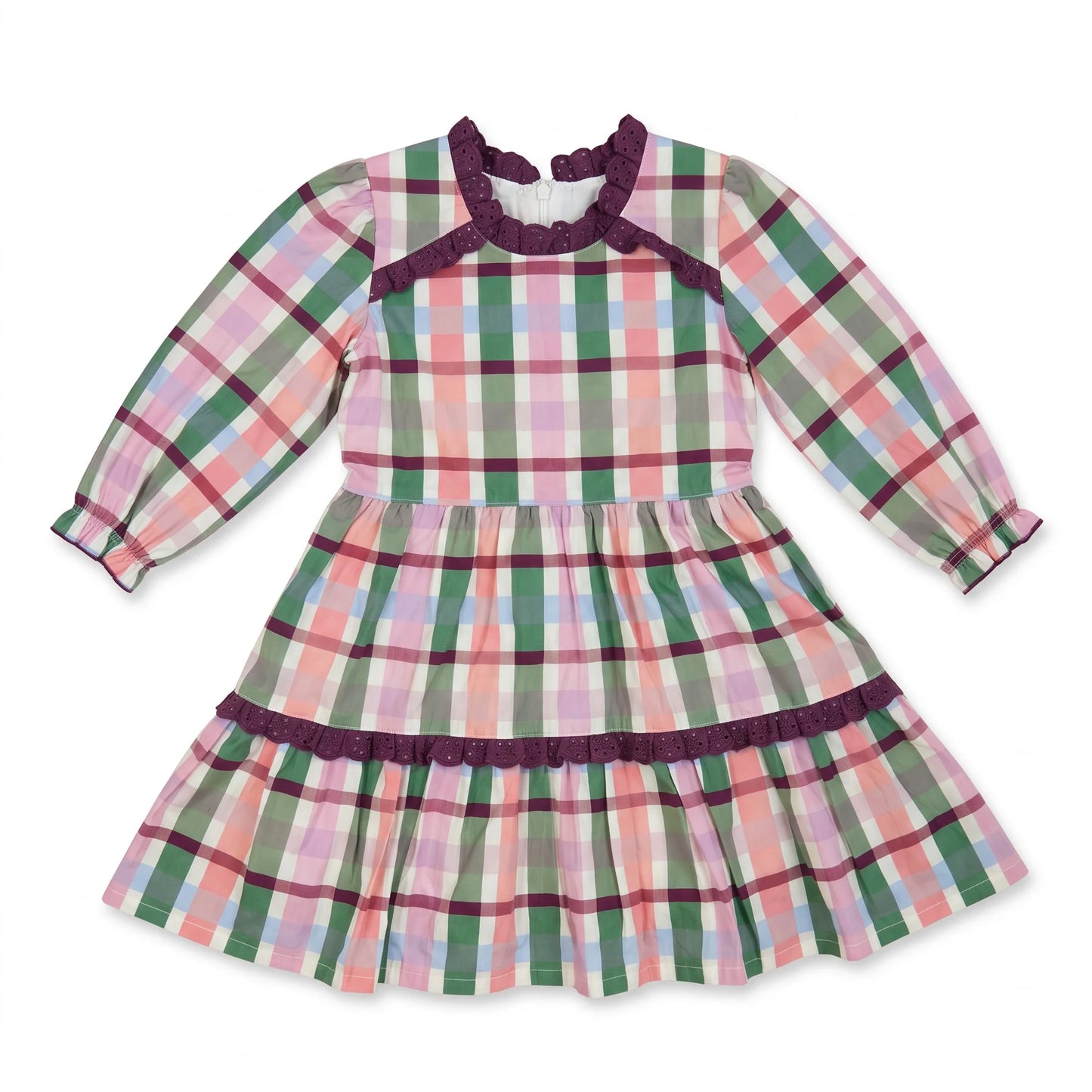 Autumn Plaid Scarlett Dress